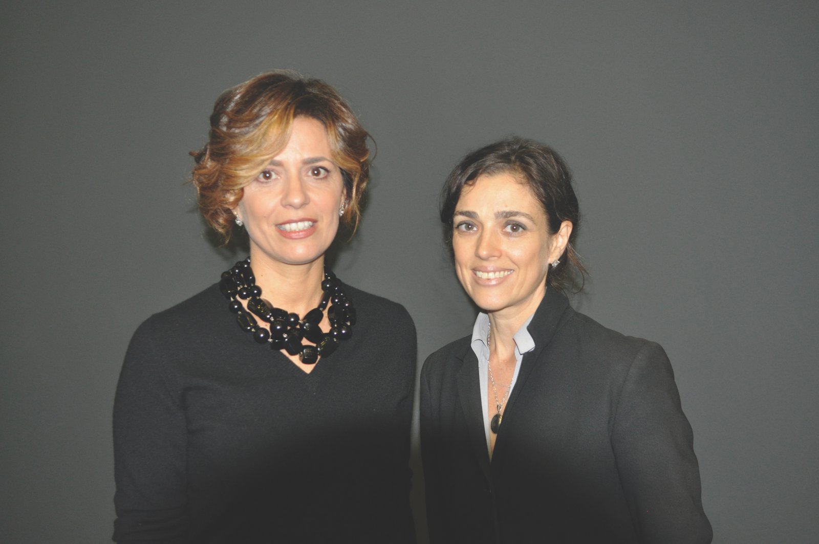 Book author Roberta Petronio with Claudia Palmira