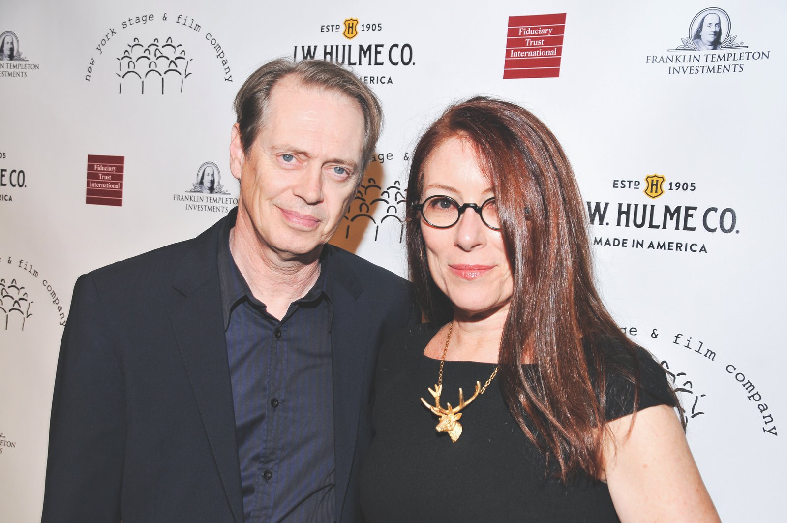 Steve Buscemi with wife Jo Andres