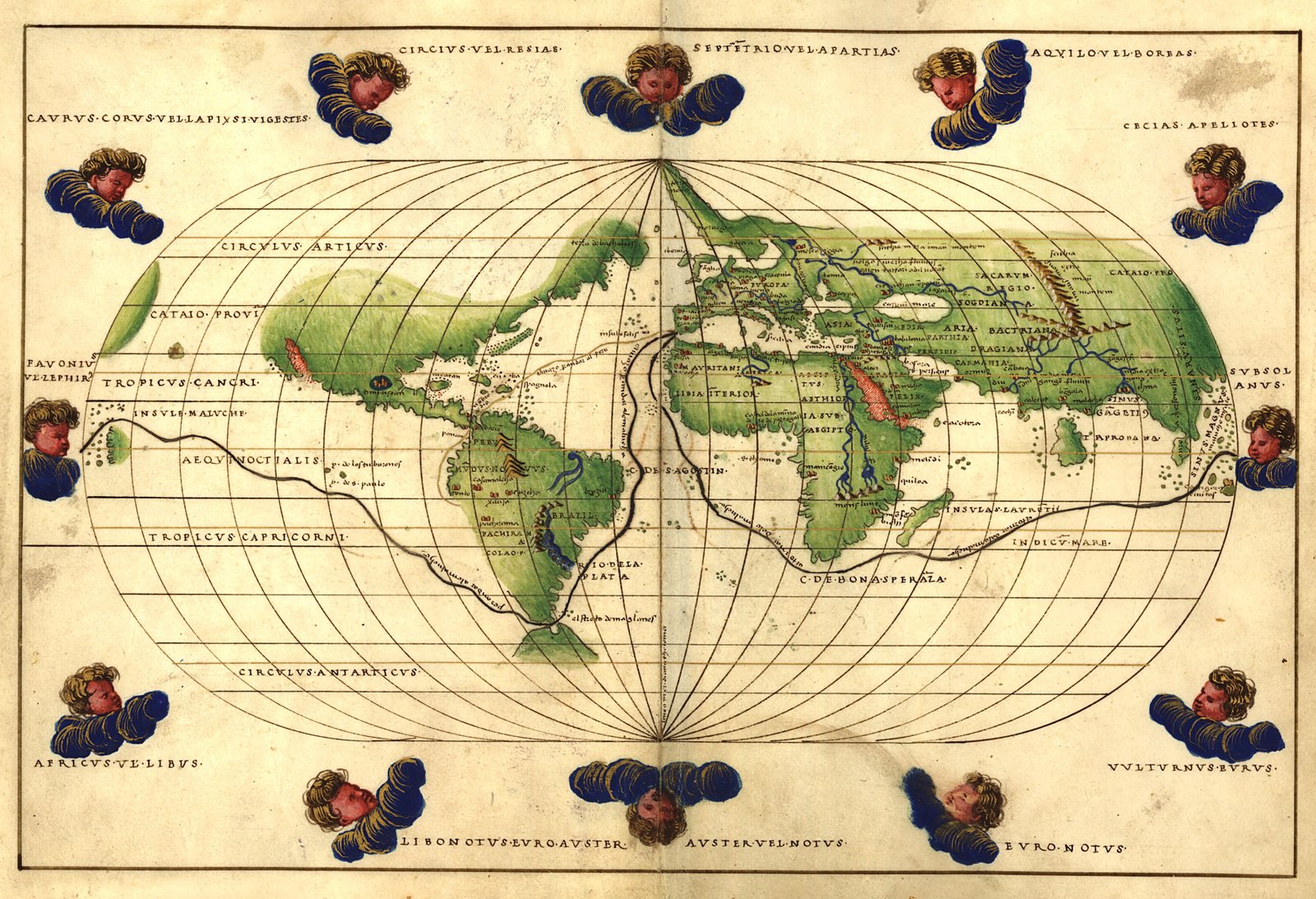 1544_Battista_Agnese_Worldmap